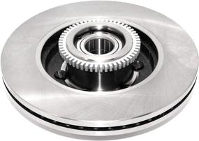 img 1 attached to 🔵 DuraGo BR54107 Front Vented Brake Rotor with Integrated Hub Bearing