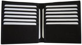 img 3 attached to Premium European Multi-Card 👜 Men's Wallets from Cowhide Leather