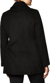 img 3 attached to 💃 Calvin Klein Double-breasted Peacoat: A Timeless Addition to Women's Wardrobe