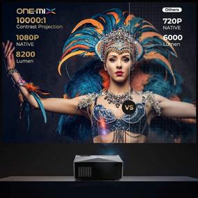 img 3 attached to ONE·MIX Bluetooth Projector 300＂Display Compatible