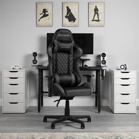 img 3 attached to 🎮 Upgrade Your Gaming Setup with the Respawn RSP-100 Racing Style Gaming Chair in Black