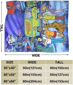 img 2 attached to 🛋️ Cozy and Cute: KASETER LMEROM Cartoon Fleece Throw Blanket for Sofa Bed - 60 × 50 Inches