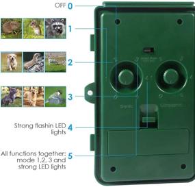 img 2 attached to 2021 Green Upgraded PETBROO Cat Deterrent Outdoor and Dog Deterrent for Gardens - 1 Inch