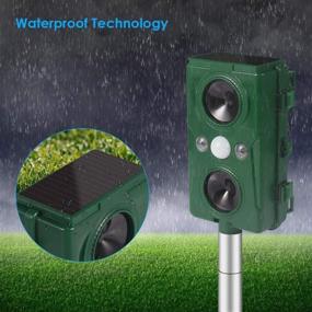 img 3 attached to 2021 Green Upgraded PETBROO Cat Deterrent Outdoor and Dog Deterrent for Gardens - 1 Inch