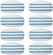 8 pack microfiber steam mop pads for pursteam thermapro 10-in-1 by keepow logo