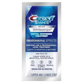 img 1 attached to 🦷 Crest 3D White Professional Effects Whitestrips with Bonus 1 Hour Express - 20+2 Treatments Teeth Whitening Kit