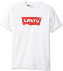 img 1 attached to 👕 Классическая футболка Levis в черном цвете, размер средний - мужская рубашка