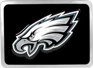 🏈 nfl philadelphia eagles hitch cover by siskiyou sports: stylish and durable protection for your hitch! logo