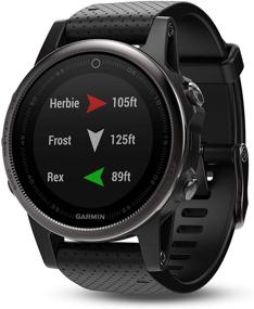 img 3 attached to Garmin Fenix 5S - Серебристый с чёрным ремешком (обновленный)