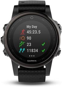 img 2 attached to Garmin Fenix 5S - Серебристый с чёрным ремешком (обновленный)