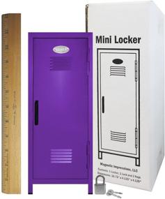 img 2 attached to Mini Locker Lock Purple 10 75