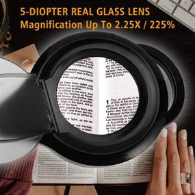 img 2 attached to TOMSOO Dimmable Magnifying Lamp Clamp Lighting & Ceiling Fans