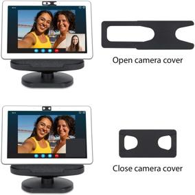 img 2 attached to 🔒 [Official Made for Google] Wasserstein Webcam Lens Cover Slider for Improved Security and Privacy - Compatible with Google Nest Hub Max (Pack of 3)