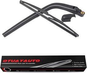 img 4 attached to 🚗 OTUAYAUTO Factory OEM Style Rear Windshield Wiper Back Arm Blade Set for SCION XB 2004-2006 - Perfect Replacement Option