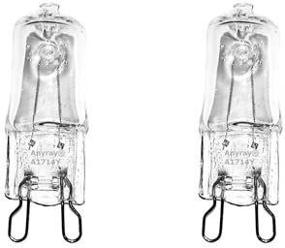 img 1 attached to 🔆 Anyray Compatible Replacement Halogen Bulbs for 318946500 Range Oven 25W (Pack of 2)