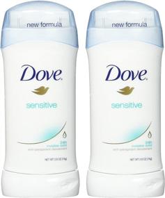 img 1 attached to Dove Sensitive Skin Anti-Perspirant Deodorant, 2.60 oz, Pack of 2