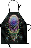 ambesonne psychedelic halloween adjustable multicolor логотип