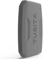 📸 tusita sun cover for garmin striker plus 4 4cv - silicone protective case - fishfinder gps accessories (not compatible with striker 4 4cv 4dv) logo