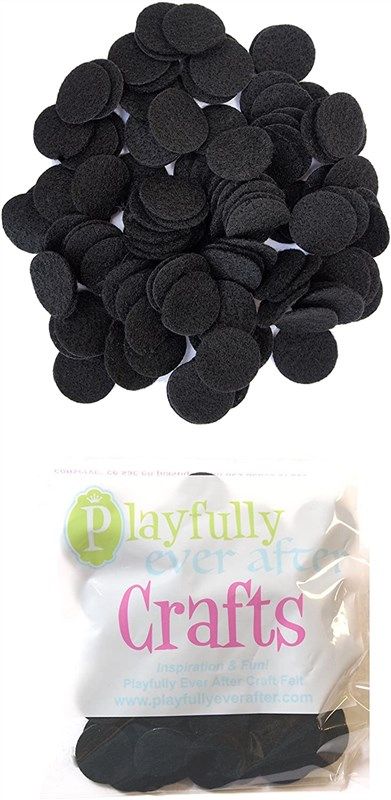 playfully ever after black circles needlework 로고