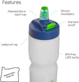 img 3 attached to 💧 BPA-Free 25 oz Bike Water Bottle