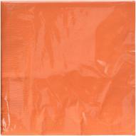 🍊 amscan orange peel 2-ply luncheon napkins 40-pack: vibrant party supply, 13" x 13 logo