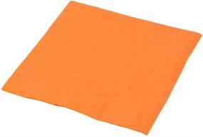 img 1 attached to 🍊 Amscan Orange Peel 2-Ply Luncheon Napkins 40-Pack: Vibrant Party Supply, 13" x 13