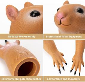 img 2 attached to 🐿️ Squirrel Finger Puppet Novelty by RONIVAL