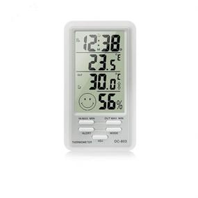 img 3 attached to Thermometer Indoor Outdoor Hygrometer Pre Calibrated Temperature