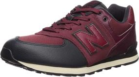 img 4 attached to New Balance Iconic Sneaker Claret Apparel & Accessories Baby Boys and Shoes