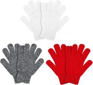 menoly pairs winter gloves stretchy men's accessories logo