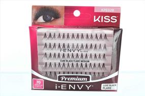 img 4 attached to Kiss Envy Black Medium Lashes