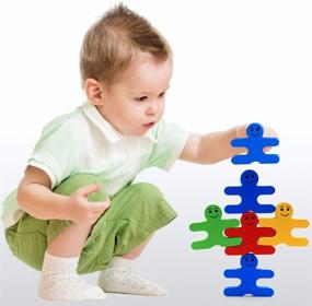 img 1 attached to 🏗️ Elecnewell Preschool Building Kit - Interlocking Assembly for Kids