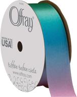 🌈 offray rainbow sunburst craft ribbon - 7/8-inch x 9-feet - improved seo logo