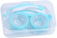 👁️ aitime soft contact lens application: portable case with remover, insertion tool, tweezers - perfect for girls with long nails traveling outdoors (blue) logo
