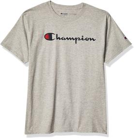 img 3 attached to Champion Graphic Jersey Black Large: Superior Style and Size for the Ultimate Athletic Performance
