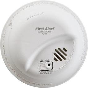 img 2 attached to FIRST ALERT BRK CO5120BN: Reliable Hardwired Carbon Monoxide (CO) Detector with Battery Backup in White