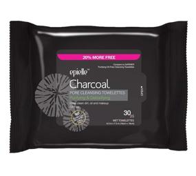 img 3 attached to 🌿 Efficient Epielle Charcoal Makeup Remover Cleansing Wipes - Soft and Gentle for All Skin Types - Daily Facial Cleansing Towelettes - Remove Dirt, Oil, and Waterproof Makeup - Lovely Scent - 30 Ct, 6 Pack