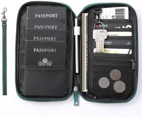 img 2 attached to ✈️ VanFn Passport Document Organizer P Travel: Streamline Your Travel Experience