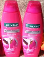 bundle of 3 palmolive naturals intensive moisture 💧 shampoo and conditioner for dry or coarse hair, 180ml logo