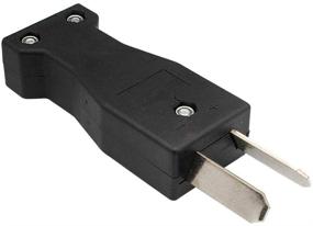 img 4 attached to Crow Foot 2 Prong Charger Plug for Club Car and Yamaha 36V Golf Carts