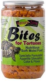 img 4 attached to 🐢 Enhance Your Tortoise's Diet with Nature Zone SNZ54662 Melon Flavored Total Bites Soft Moist Food - 24-Ounce