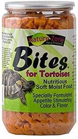 img 1 attached to 🐢 Enhance Your Tortoise's Diet with Nature Zone SNZ54662 Melon Flavored Total Bites Soft Moist Food - 24-Ounce