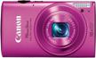 canon elph 330 stabilized pink logo