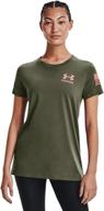 new freedom flag t-shirt for women by under armour logo