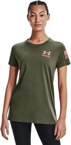 img 4 attached to New Freedom Flag T-Shirt for Women by Under Armour