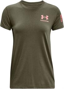 img 2 attached to New Freedom Flag T-Shirt for Women by Under Armour