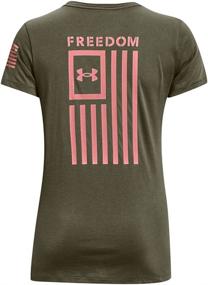 img 1 attached to New Freedom Flag T-Shirt for Women by Under Armour