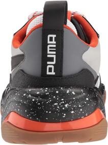 img 2 attached to 👟 Stylish and Trendy: PUMA Men's Thunder Sneaker Black High-Top Men's Shoes