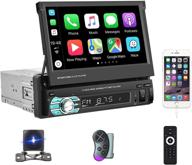 stereo carplay android retractable bluetooth logo