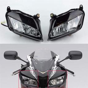 img 3 attached to 🏍️ CBR600RR Motorcycle Front Headlight Lamp for 2007-2012 - CBR 600RR 600 RR 07-12
